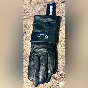Kohl's Apt. 9 Premium Leather Gloves - Black